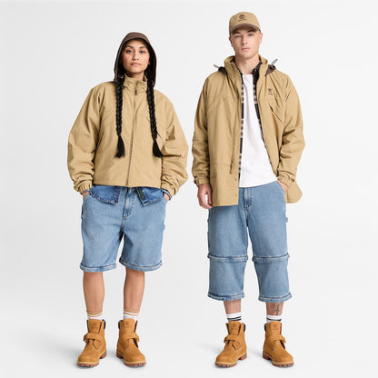 Men's TIMB x BEAMS Nylon Zip Up Convertible Jacket
